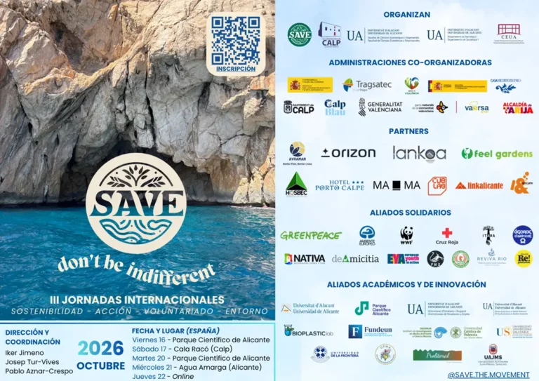 Inicio 1 Cartel III Jornadas SAVE 2026 Alicante - Latinoamérica